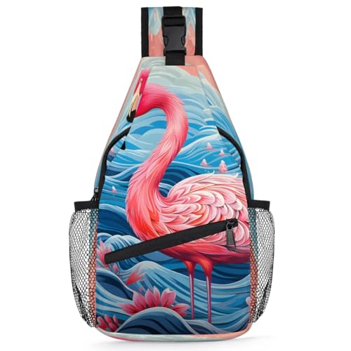 Bolso cruzado unisex sling para senderismo y viaje