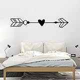 Dessin animé flèche stickers muraux décoration de la maison étanche art mural stickers muraux créatifs stickers muraux A6 57x9cm