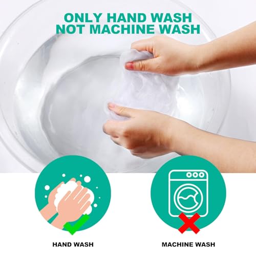 GlasFlength 8 Stück Square Jongliertücher Set, Tanz Tücher Chiffontücher Sensorisches Spieltücher Party-Aktivitäten Zubehör Dekoration Tanztücher Bunte Tücher für Kindershow, 60x60cm (Weiß)