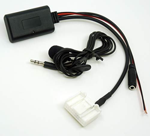 Bluetooth Microphone Audio AUX Cable Compatible with Subaru ATE 6CD 24-pin Subaru Forester…