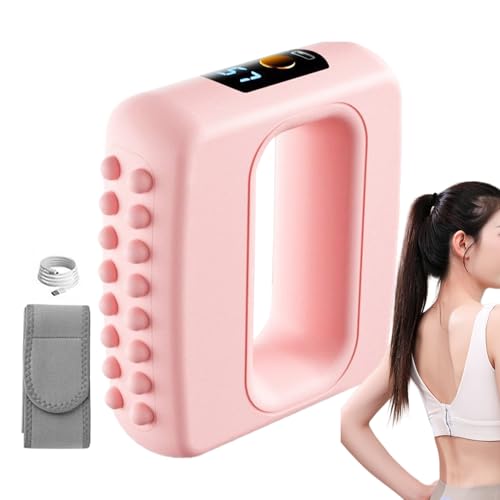 Anillo de Masaje Fascial, Anillo Vibratorio de 5 Velocidades para Fascia Abdominal y Tejido Profundo, Máquina de Salud Inalámbrica para Alivio Muscular en Cuello Hombros Brazos Abdomen Piernas Muslos