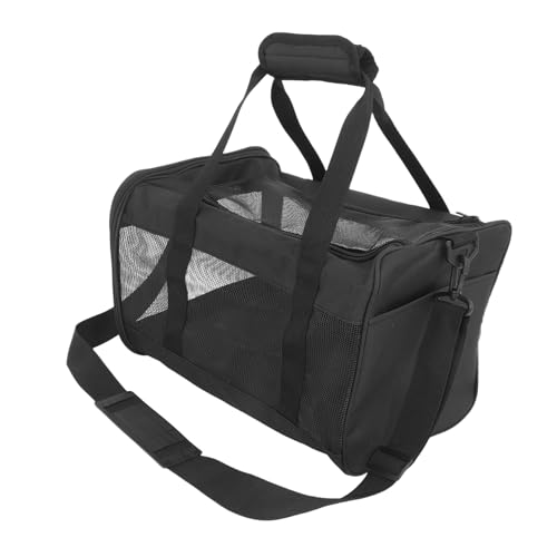ifundom Portable Pet Carrier for Cats Dogs Soft-Sided Crossbody Bag Comfortable Travel Carrier Ventilated Straps Lightweight Kitten Puppy Bag