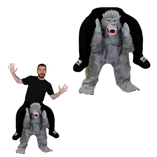 I LOVE FANCY DRESS Gorille ME SOULÈVE DÉGUISEMENT - DÉGUISEMENT Gorille en Peluche Monter sur Animal - Taille Unique