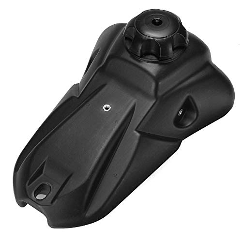 FYOBOT RéServoir de Carburant Moto pour RéServoirs de Carburant 125Cc 150Cc Pit Pro Trail Dirt Bike Noir Gas Essence avec Capuchon New Minimotor Motocross