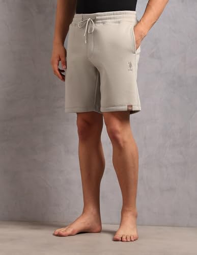 Image of U.S. Polo ASSN. Men's OES10 Cotton Terry Lounge Shorts