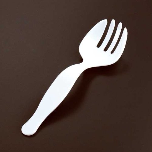 EMI Yoshi Koyal Serving Forks, White, Set of 144