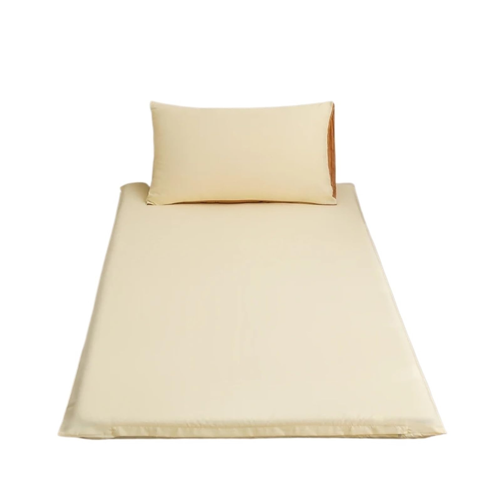 ZIHDKE 1pcs Fully Enclosed With Zipper Mattress Protector Coversingle Bed Sheet Protection Pad for Tatami(Yellow,90x200cm)