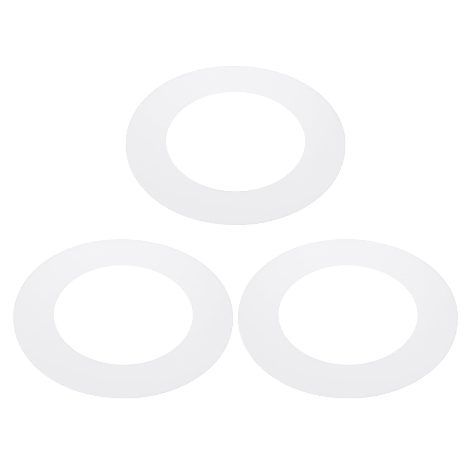 PATIKIL 5" ID 7.5" OD Plastic Trim Ring