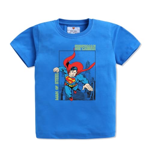 Image of Amazon Brand - Jam & Honey Boys Half Sleeve Graphic Printed T-Shirt | Round Neck | Regular Fit | Cartoon Characters (Available from 4-8 Years) (Pack of 3)