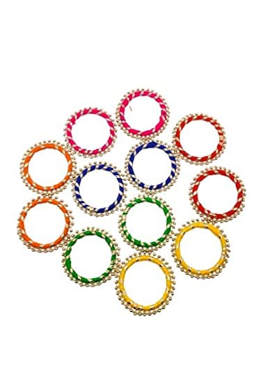 SellPlus Hand Decorated Bangles Multicolored For Handcraft & Art Work Home & Party Decoration (20) (B0BMXQ97LF) Amazon Price History, Amazon Price Tracker