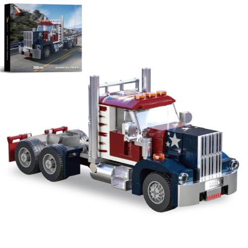 APENGBAOL Semi Truck Building Sets City Tow Truck Building Block Set for Adults 268 Pieces