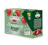 Brothers-ALL-Natural Fruit Crisps, Strawberry, 0.26 Ounce (Pack of 12)