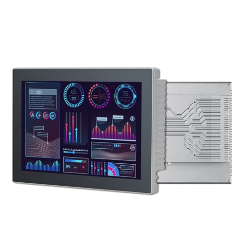 Image of 10.4 inch Touchscreen Monitor,Ratio 4:3 IPS PCAP Industrial Touch Screen Monitor with HD-MI VGA USB Port,Build-in Speakers & VESA,Touch Screen for PC,POS,Laptop,Home,RPI