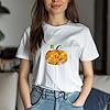 Peacoblue Water Soluble Embroidery Patterns for Beginners 4 Sheets with 37pcs Pumpkins and Maple Leaves Patterns, Wash Away Embroidery Pattern Stabilizer for Hand Sewing Lover Women Adults #5