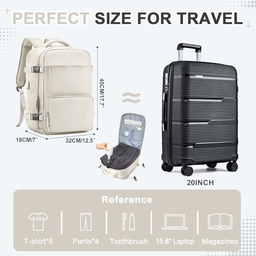 Image of Vacuum Travel Backpack with Compression, Carry on Vacuum Backpacks with Air Pump for Women Men