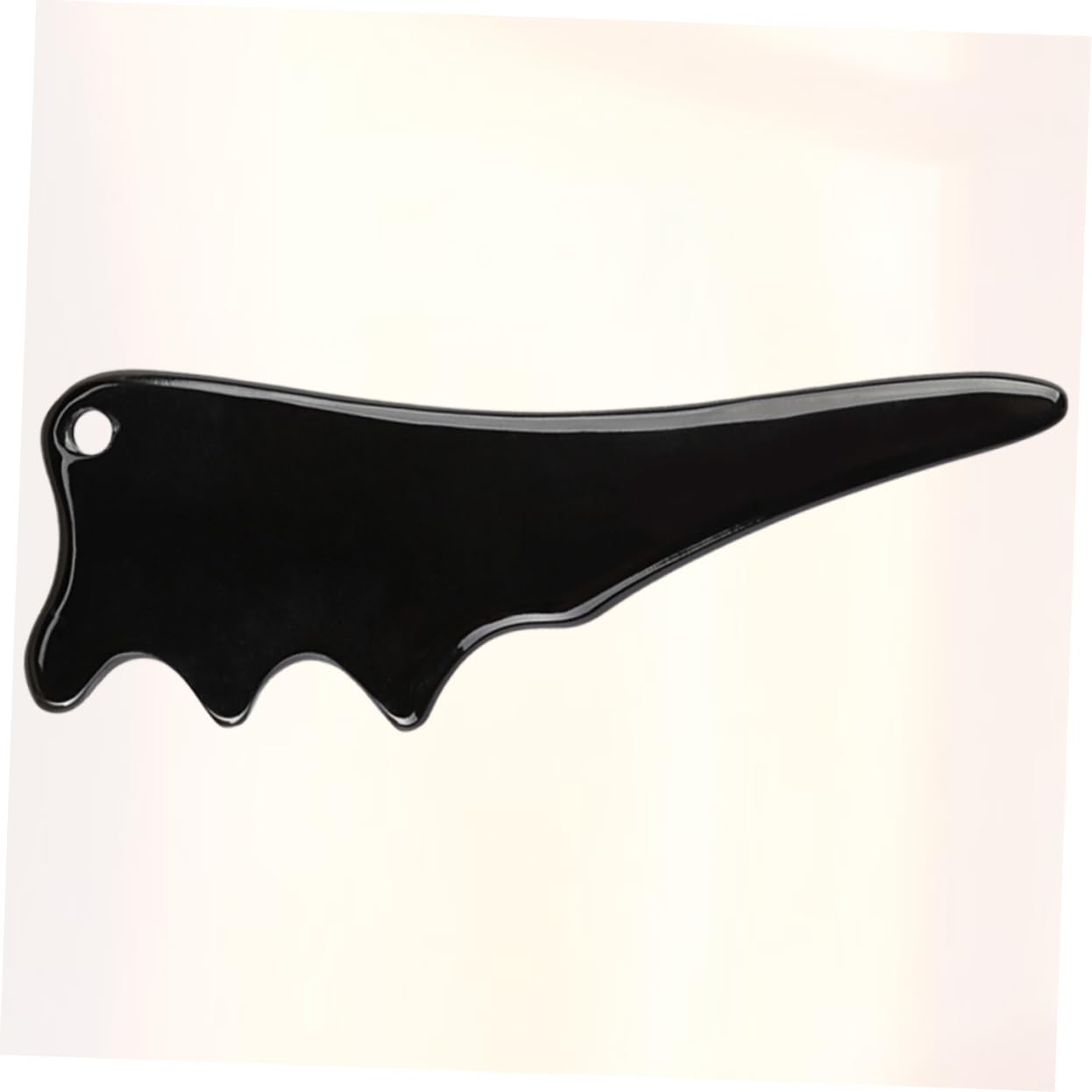 3piezas Placa De Raspar Multifuncional De Cuerno Natural Diseño De Cabeza De Pájaro Para Masajes Faciales y Corporales Herramienta De Gua Sha Para Cuello y Espalda
