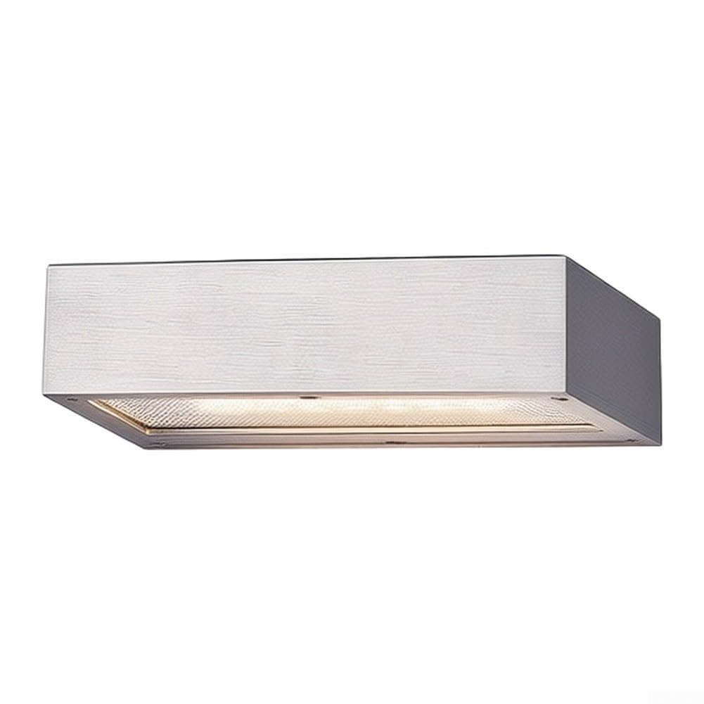 Applique murale solaire d'extérieur en aluminium blanc chaud (faible