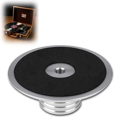 Estabilizador De Disco De Peso accesorios tornamesa Giradiscos Nivel De Abrazadera Lp Giradiscos De Vinilo Estabilizador De Disco De Metal Para El Tocadiscos De DVD Players & Recorders