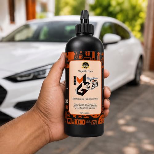 Image of Showroom Finish Series Car & Bike Polish 1000 ml | High Gloss Shine & Paint Protection | Water & Dust Repellent Formula | Easy Spray, Wipe & Buff | Suitable for Cars, Bikes & Scooters