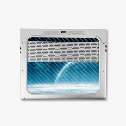 Image of MightySkins Carbon Fiber Skin Compatible with Alienware X14 R2 (2023) Full Wrap Kit - Outer Space | Protective, Durable Textured Carbon Fiber Finish | Easy to Apply & Change Styles | Made in The USA