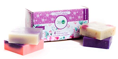 360Feel SG1-CPM04RM-002 Floral 4 Large Soap Bar thumb #3