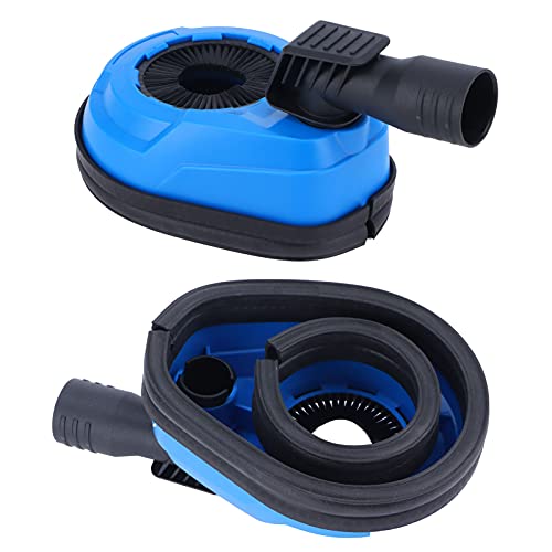 Universal Dust Collector Drill Dust Cover for Electric Impact Drill, Blue, no