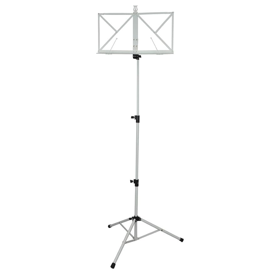 譜面台 Amazon | Hamilton KB381F 譜面台 ホワイト アルミ製 折りたたみ