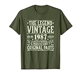 1987 Gift Vintage 1987 Birthday Gifts for Men