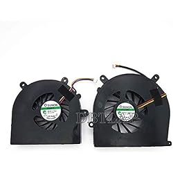Ventilador Clever DBTLAP Nuevo CPU + GPU Ventilador para Clevo Sager NP8150 NP8130 NP8170 NP9150 P150EM P150HM P170HM P170EM P150SM P170SM 6-23-AX510-012 6-31-X720S-101 BS6005HS-U0D&BS6005MS-U94