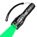 WINDFIRE Green Predator Light 300 Yards Tactical LED Flashlight Zoomable, Coyote Hog Fox Varmint Hunting Flashlights Kits with Pressure Switch, Scope Mount