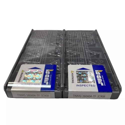 Plaquettes TNMG160404-TF IC908 contre l'usure prématurée en tournage CNC