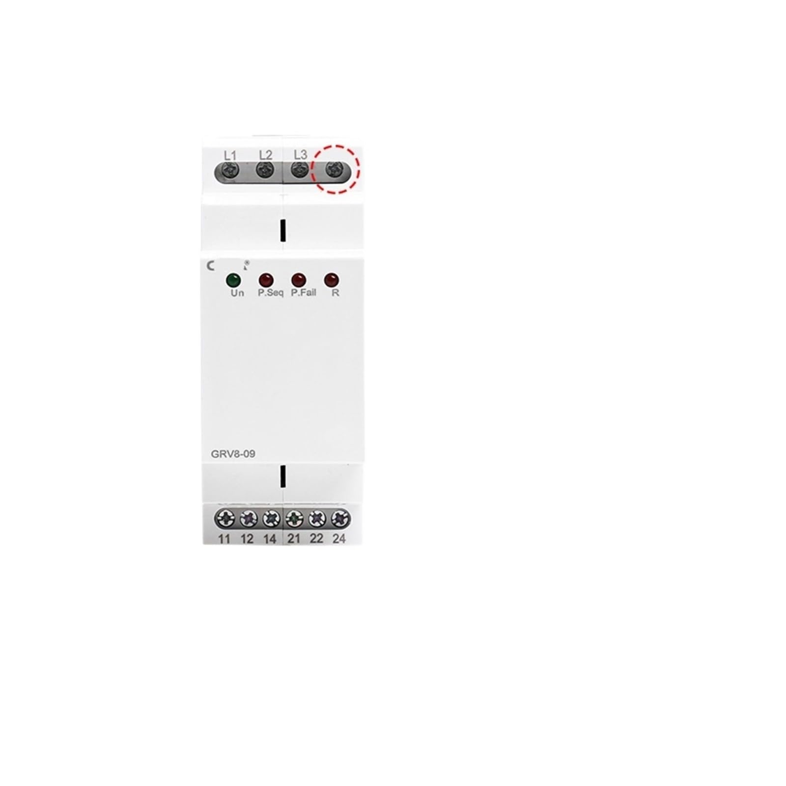Relais de protection triphasé GRV8-10M460 pour éviter les pannes de moteur AC 380V