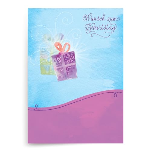 Designer Greetings German Language Happy Birthday Cards, Birthday Gifts (6