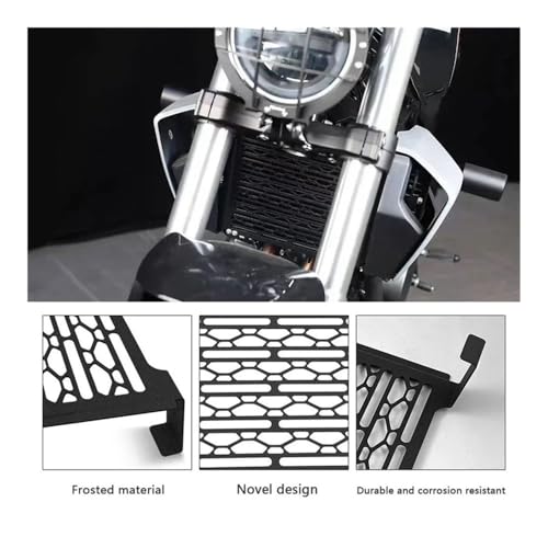 Grille de radiateur pour X350 2023-2024 cache-réservoir d'eau noir