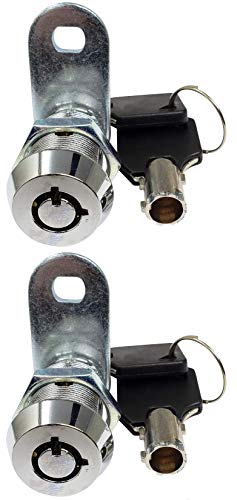 Admiral Locks Tubular Cam Lock, Keyed Alike Removable Key