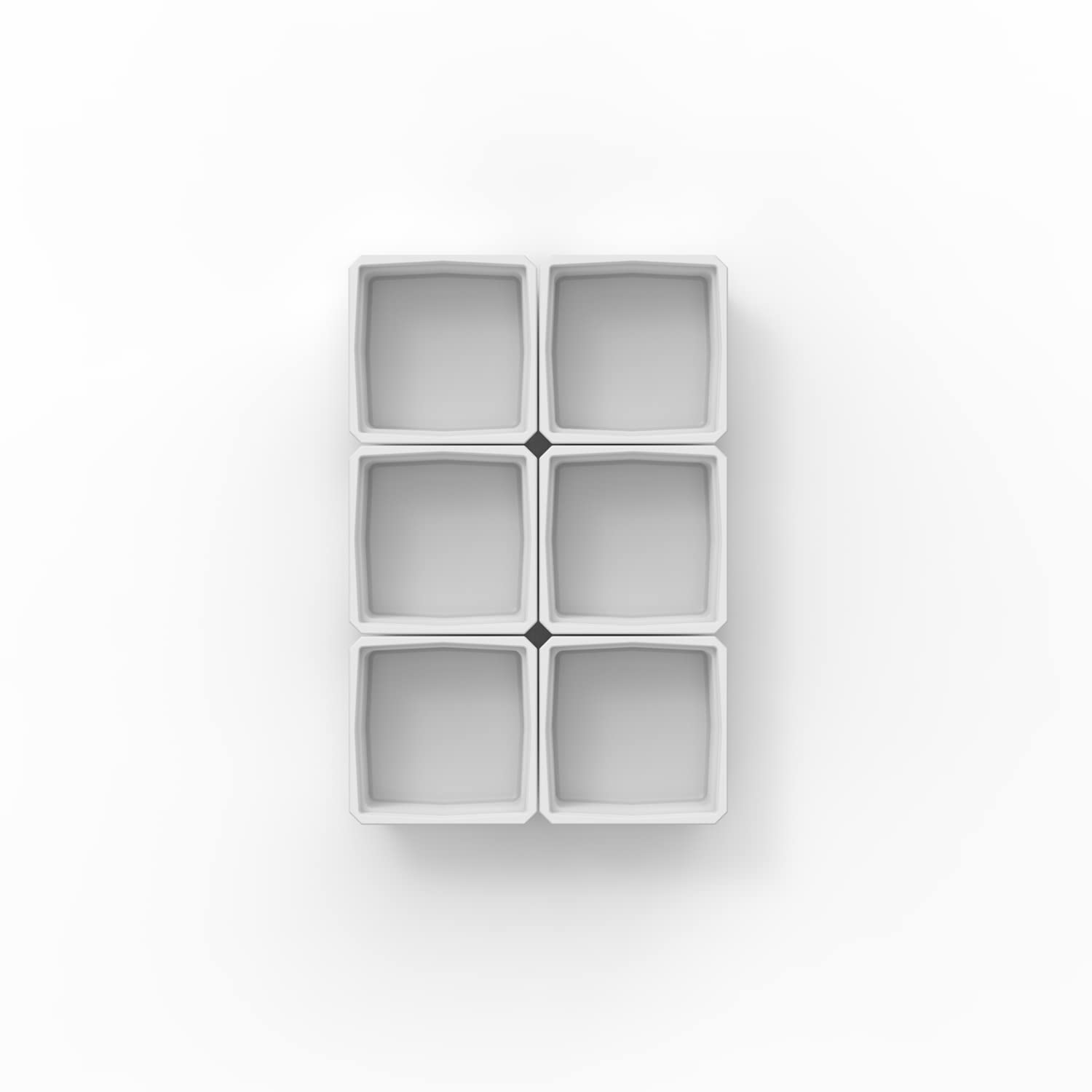 6 Customizable 1x1T (Thin) Bins