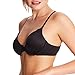 Maidenform Women's Comfort Devotion Embellished Bra, Black/Body Beige,34D