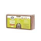 * MAYOR VIDA ÚTIL PARA SUS PLANTAS - La presencia de compuestos orgánicos en la Fibra de Coco puede resultar en un fuerte crecimiento de la raíz de sus plantas en comparación con otros medios de cultivo. Además, ofrece cierta resistencia natural a las enfermedades en las plantas, por lo que el período de vida de sus plantas será más largo.