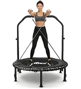 HOMKAI折りたたみトランポリン 静音設計 耐荷重200kg Amazon | HOMKAI トランポリン 大人＆子供 40インチ 静音 バンジー