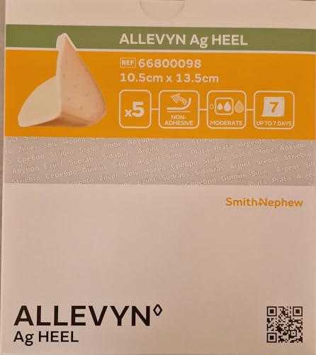 Pansement Allevyn Ag Heel technologie hydrocellulaire talon boite 5