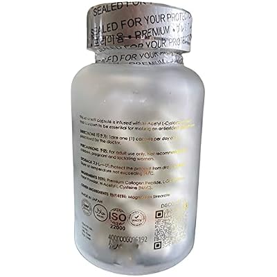 Glutathione Made in Japan, 60 Capsules, 60.0 Count