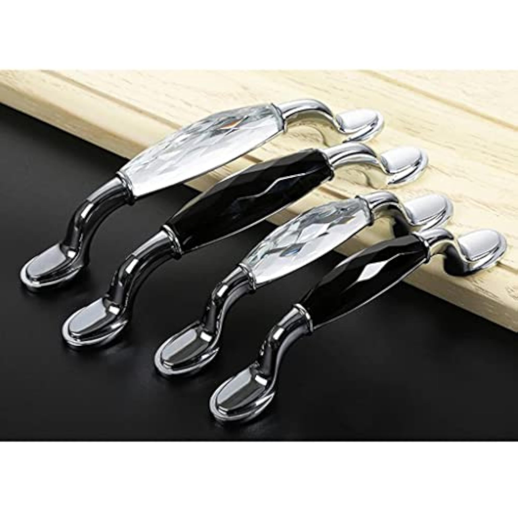 Crystal Door Handles Cabinet Pull Knob #1