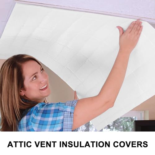 Cubierta de ventilación magnética para ático y aislamiento térmico contra pérdidas de aire 4