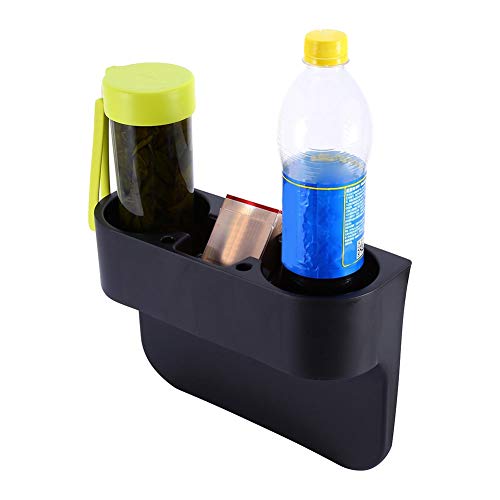 Portavasos portátil para carro con soporte 3 en 1 negro miniatura 3