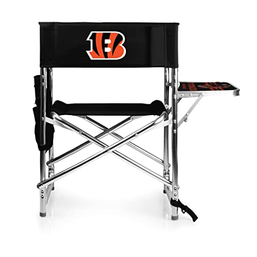 Image of Picnic TIME NFL Unisex-Adult NFL Sports Chair with Side Table, Beach Chair, Camp Chair for Adults