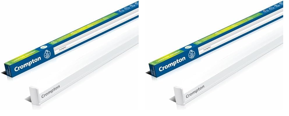 Crompton Laser Ray Smile 20W LED Batten | Energy Efficient Batten for Home | Cool Day Light (6500K) (Pack of 2)-image-5