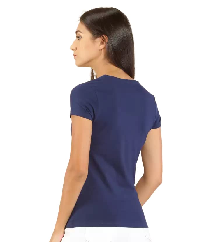 Image of Lyra Women's Cotton Regular Fit T-Shirt