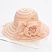 Women's Sun Visor Hat Wide Brim Sun Protection Soft Beach Hats 2026 Breathable Summer Fashion Casual Cap Pink