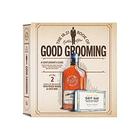 18.21 Man Made Men's Book of Good Grooming Gift Set Volume 2, 1 ct. Cover