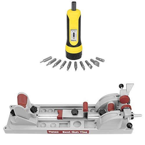 Wheeler Firearms Accurizing Torque Wrench and Tipton Best Gun Vise for Cleaning, Gunsmithing